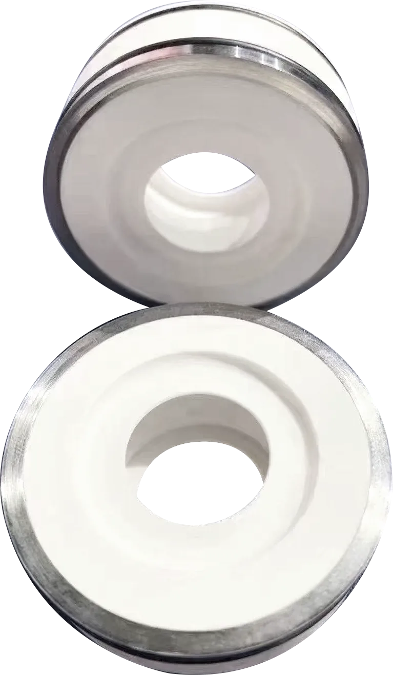 Double-lip shaft sealing components supplied for a conical mill configuration